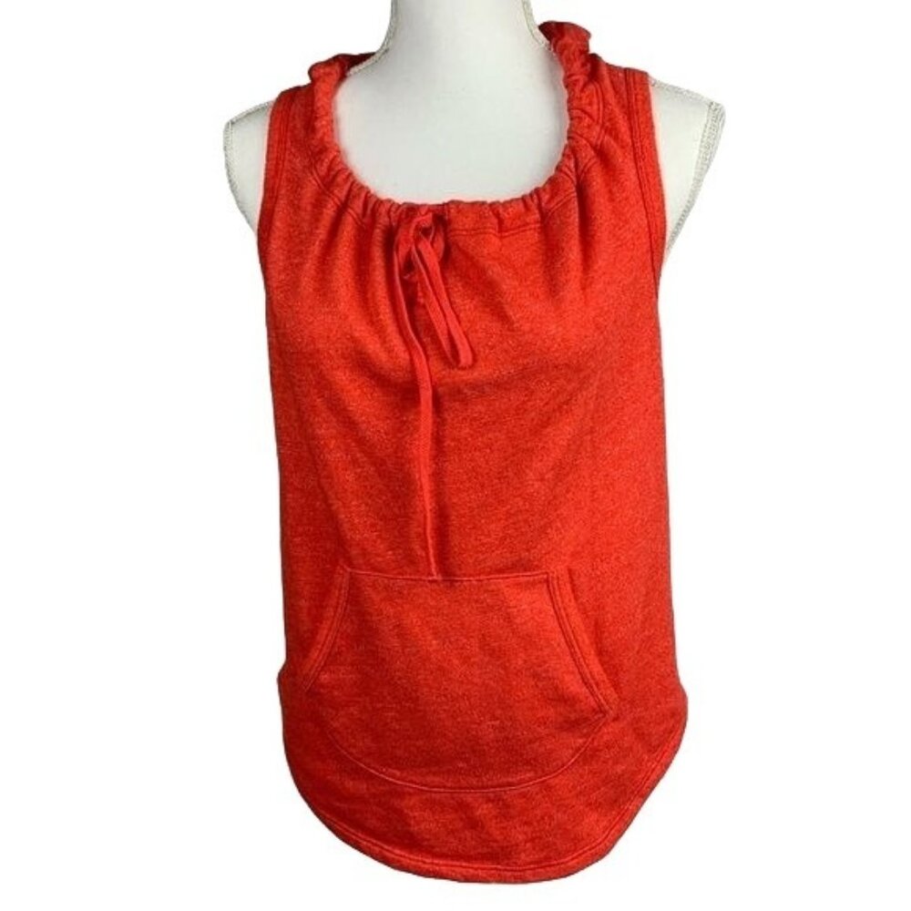 Athleta Women's Sleeveless Hooded Sweatshirt Size Small